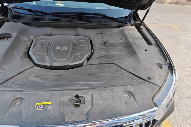 Used Hongqi HS5 2019 2.0T Smart Connect Flagship All-Wheel-Drive Version Engine Bay Left