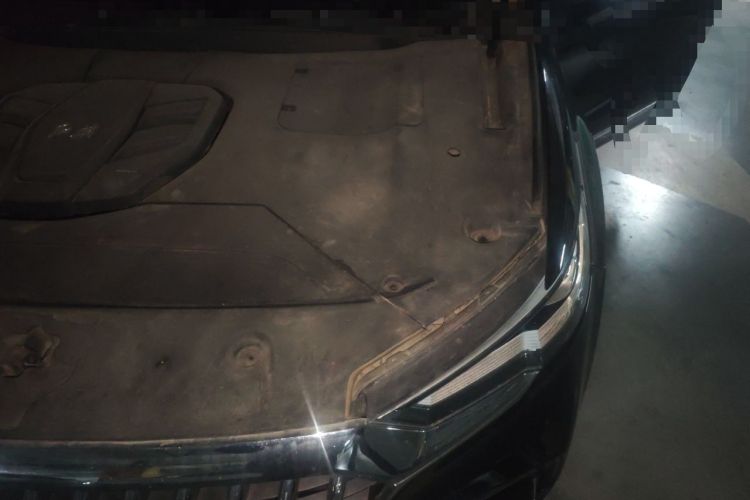 Used Hongqi HS5 2019 2.0T Smart Connect Flagship All-Wheel-Drive Version Engine Bay Left