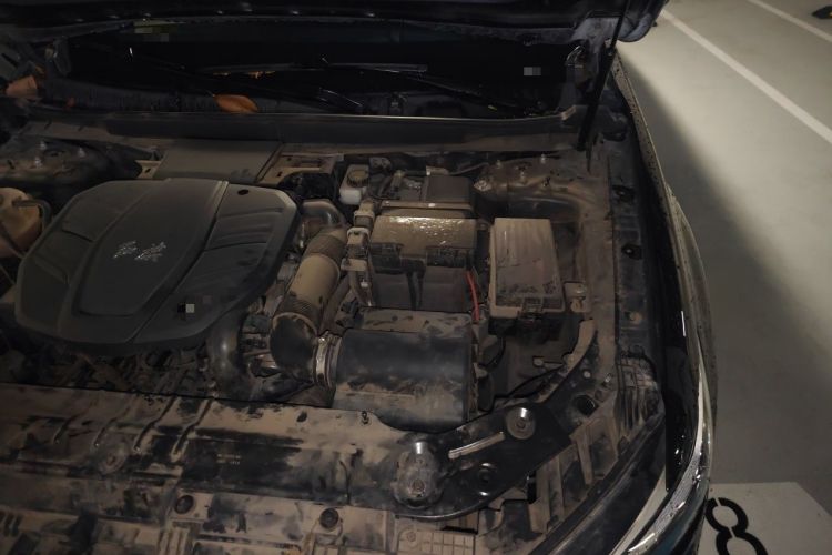 Used Hongqi HS5 2019 2.0T Smart Connect Flagship All-Wheel-Drive Version Engine Bay Left