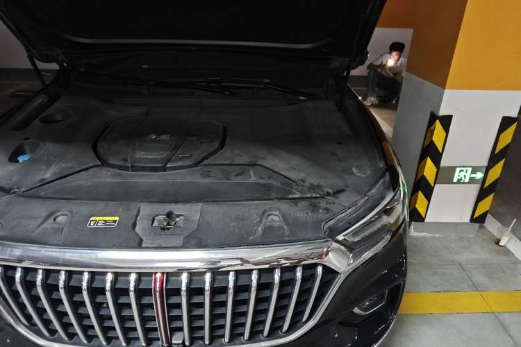 Used Hongqi HS5 2019 2.0T Smart Connect Flagship Edition Engine Bay Left