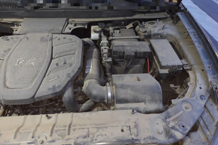 Used Hongqi HS5 2019 2.0T Smart Connect Flagship All-Wheel-Drive Version Engine Bay Left