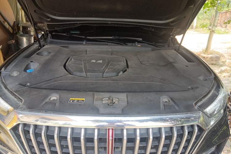 Used Hongqi HS5 2019 2.0T Smart Connect Flagship All-Wheel-Drive Version Engine Bay