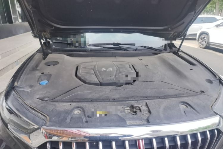 Used Hongqi HS5 2019 2.0T Smart Connect Flagship All-Wheel-Drive Version Engine Bay