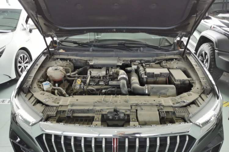 Used Hongqi HS5 2019 2.0T Smart Connect Flagship Edition Engine Bay