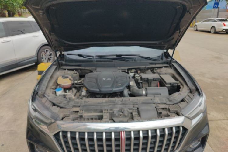 Used Hongqi HS5 2019 2.0T Smart Connect Flagship All-Wheel-Drive Version Engine Bay