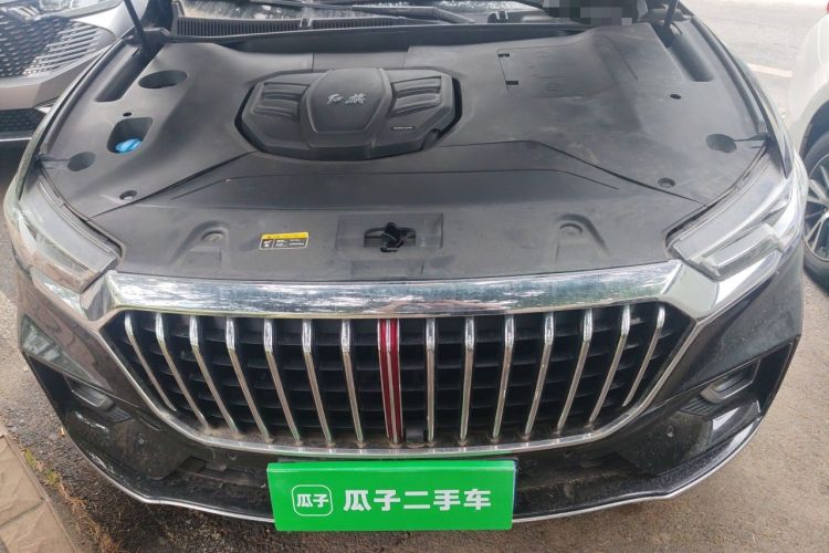 Used Hongqi HS5 2019 2.0T Smart Connect Flagship All-Wheel-Drive Version Engine Bay