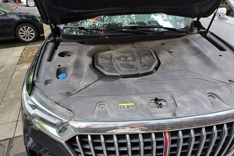 Used Hongqi HS5 2019 2.0T Smart Connect Flagship All-Wheel-Drive Version Engine Bay Right