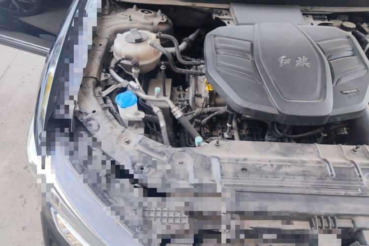 Used Hongqi HS5 2019 2.0T Smart Connect Flagship All-Wheel-Drive Version Engine Bay Right