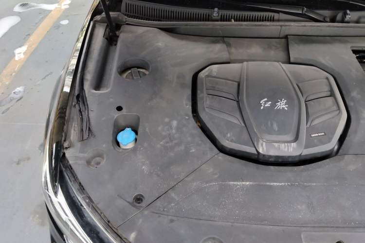 Used Hongqi HS5 2019 2.0T Smart Connect Flagship All-Wheel-Drive Version Engine Bay Right