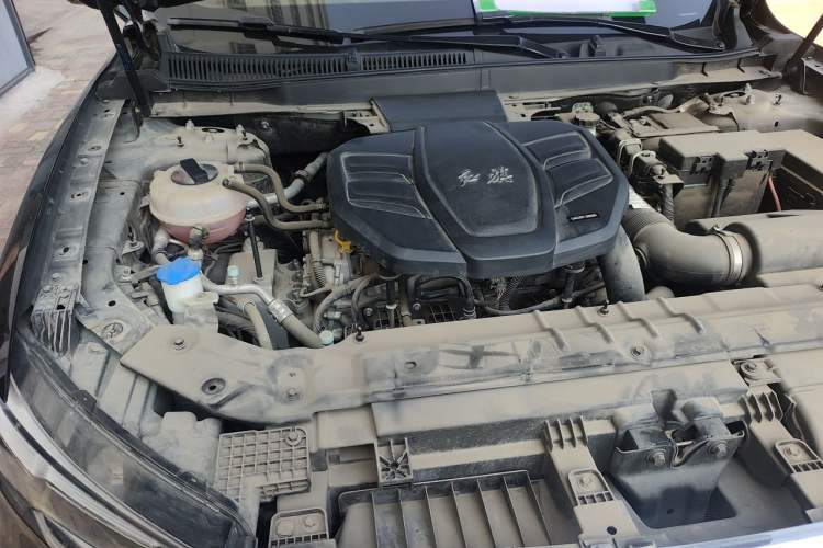 Used Hongqi HS5 2019 2.0T Smart Connect Flagship All-Wheel-Drive Version Engine Bay Right