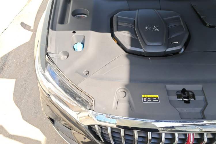 Used Hongqi HS5 2019 2.0T Smart Connect Flagship All-Wheel-Drive Version Engine Bay Right