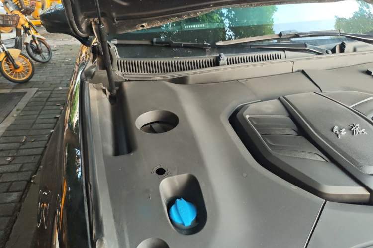 Used Hongqi HS5 2019 2.0T Smart Connect Flagship All-Wheel-Drive Version Engine Bay Right