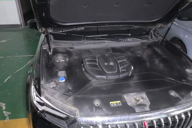 Used Hongqi HS5 2019 2.0T Smart Connect Flagship Edition Engine Bay Right