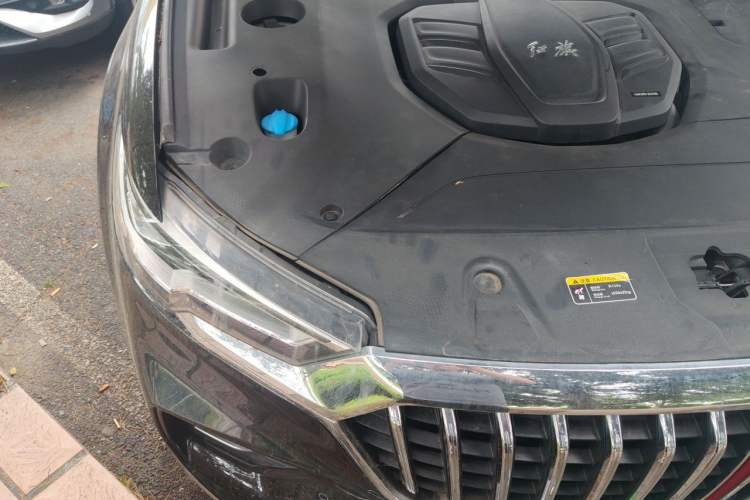 Used Hongqi HS5 2019 2.0T Smart Connect Flagship All-Wheel-Drive Version Engine Bay Right
