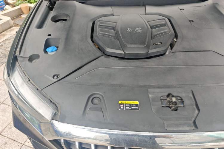 Used Hongqi HS5 2019 2.0T Smart Connect Flagship All-Wheel-Drive Version Engine Bay Right