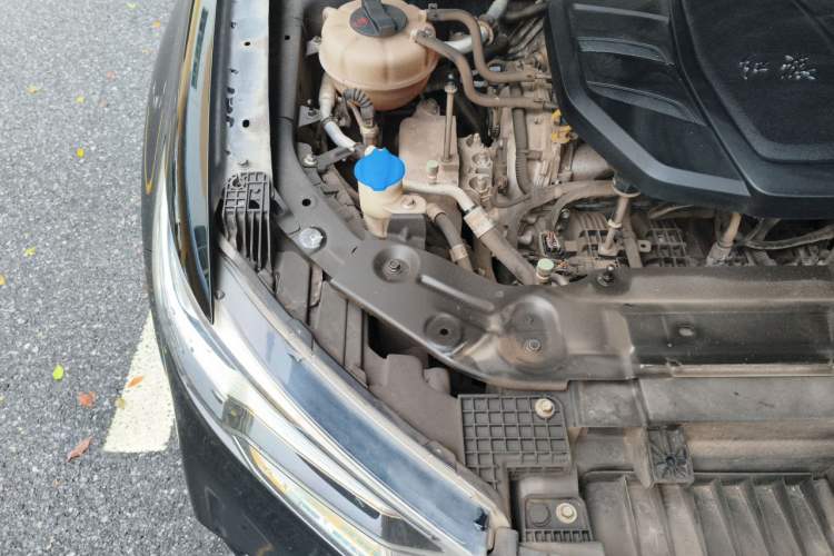 Used Hongqi HS5 2019 2.0T Smart Connect Flagship All-Wheel-Drive Version Engine Bay Right