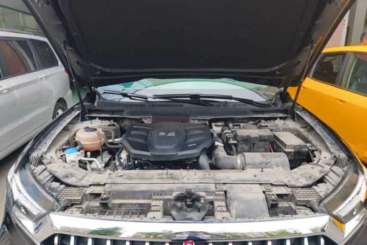 Used Hongqi HS5 2019 2.0T Smart Connect Flagship All-Wheel-Drive Version Engine Bay