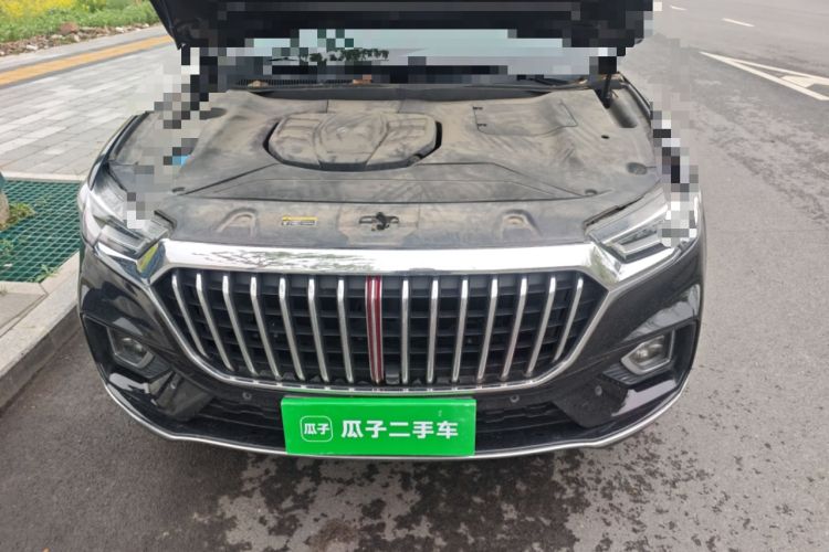 Used Hongqi HS5 2019 2.0T Smart Connect Flagship All-Wheel-Drive Version Engine Bay