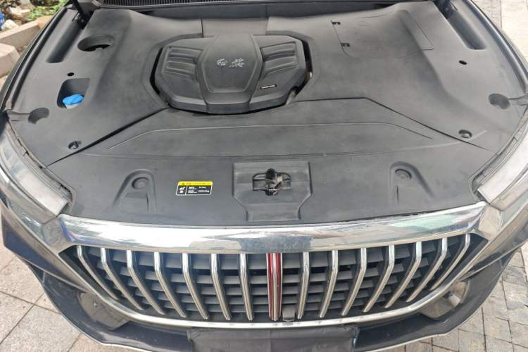 Used Hongqi HS5 2019 2.0T Smart Connect Flagship All-Wheel-Drive Version Engine Bay