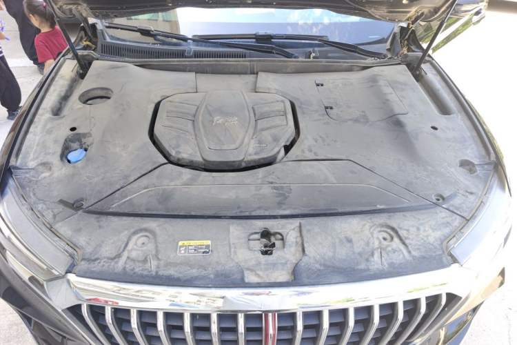 Used Hongqi HS5 2019 2.0T Smart Connect Flagship All-Wheel-Drive Version Engine Bay