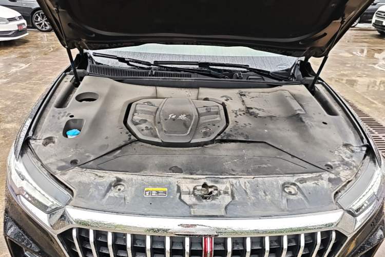 Used Hongqi HS5 2019 2.0T Smart Connect Flagship Edition Engine Bay
