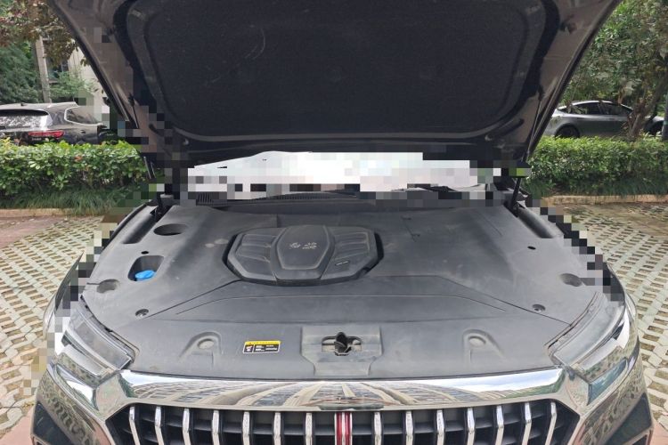 Used Hongqi HS5 2019 2.0T Smart Connect Flagship Edition Engine Bay