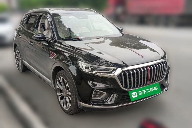Used Hongqi HS5 2019 2.0T Smart Connect Flagship All-Wheel-Drive Version Front Right 45 Deg