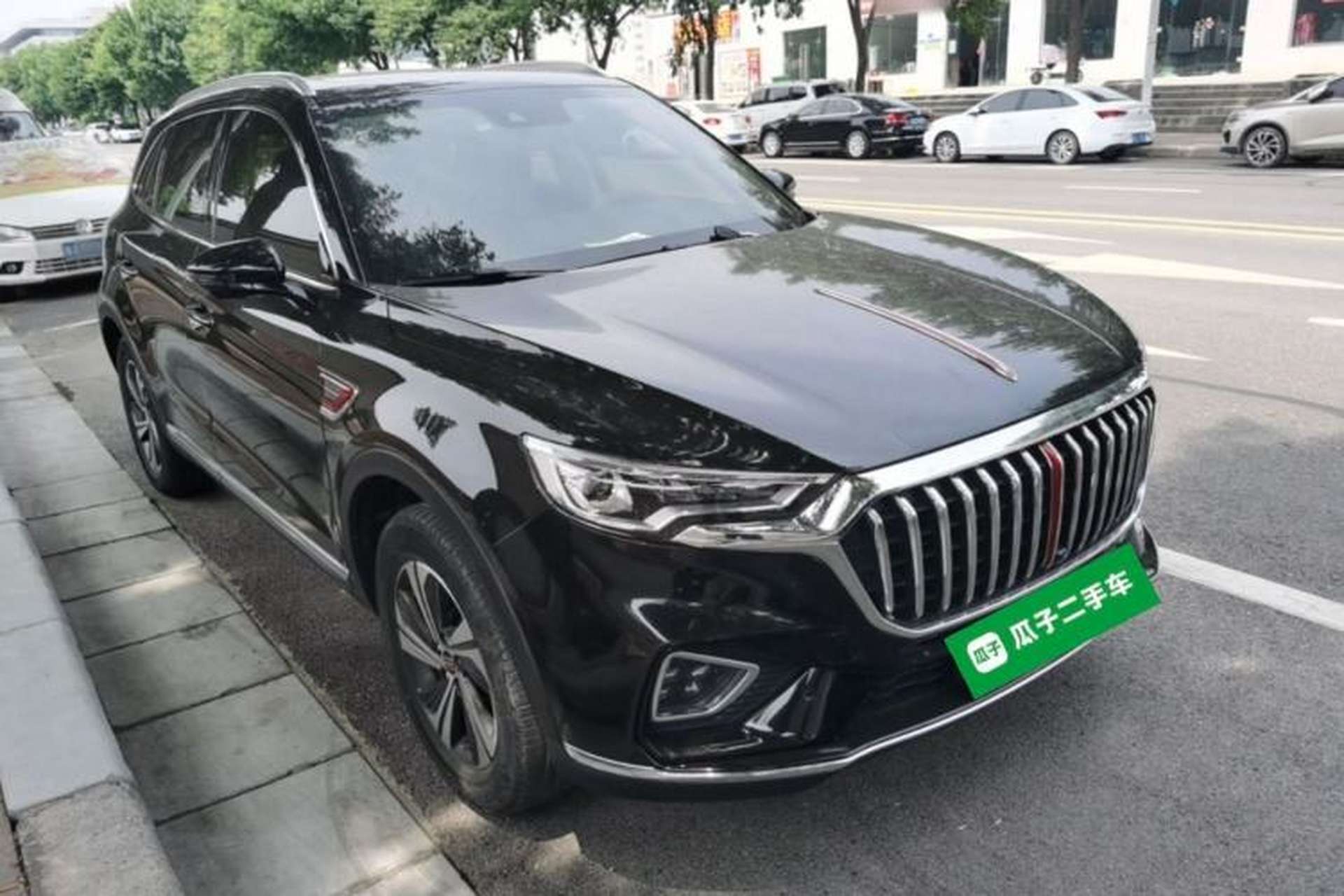 Used Hongqi HS5 2019 2.0T Smart Connect Flagship Edition Front Right 45 Deg