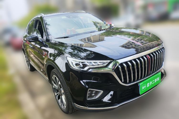 Used Hongqi HS5 2019 2.0T Smart Connect Flagship All-Wheel-Drive Version Front Right 45 Deg
