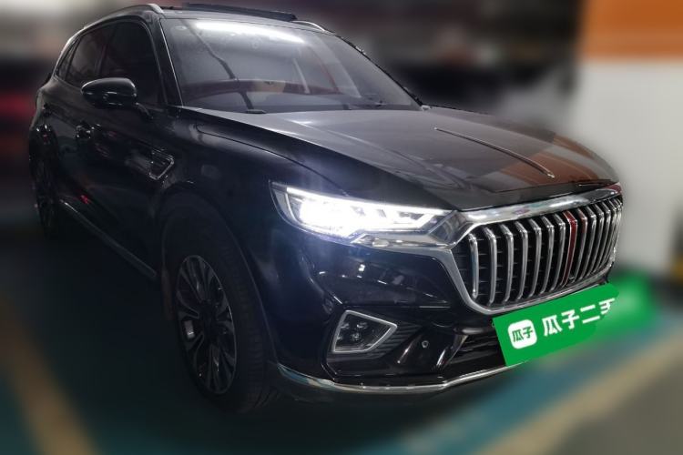 Used Hongqi HS5 2019 2.0T Smart Connect Flagship All-Wheel-Drive Version Front Right 45 Deg