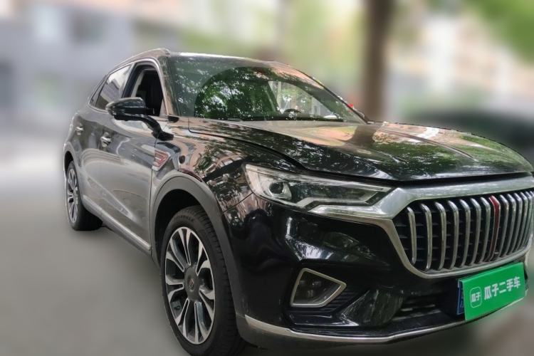 Used Hongqi HS5 2019 2.0T Smart Connect Flagship All-Wheel-Drive Version Front Right 45 Deg