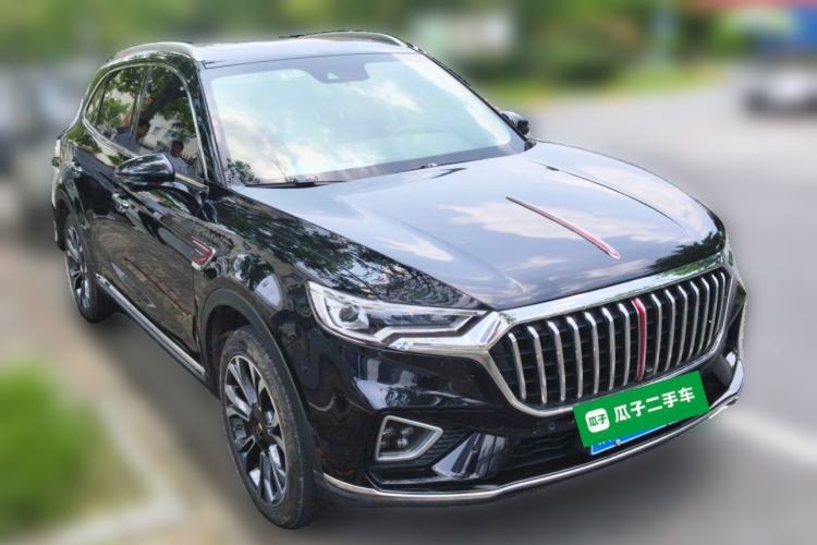 Used Hongqi HS5 2019 2.0T Smart Connect Flagship All-Wheel-Drive Version Front Right 45 Deg