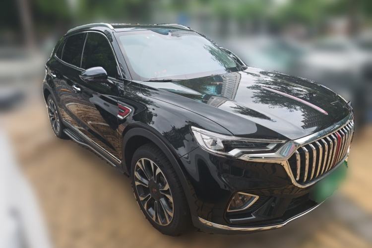 Used Hongqi HS5 2019 2.0T Smart Connect Flagship All-Wheel-Drive Version Front Right 45 Deg
