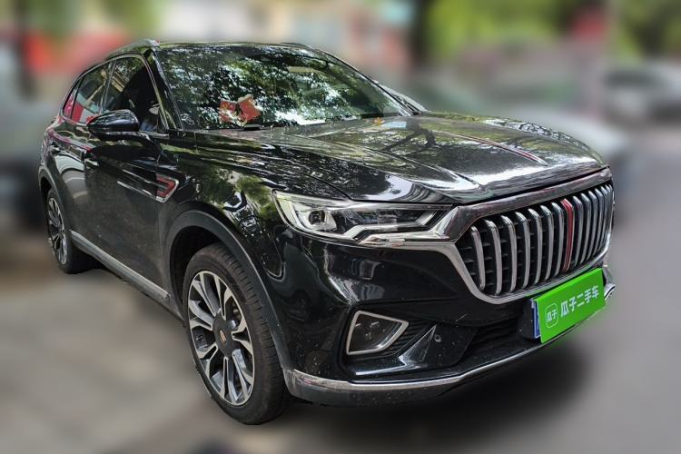 Used Hongqi HS5 2019 2.0T Smart Connect Flagship All-Wheel-Drive Version Front Right 45 Deg