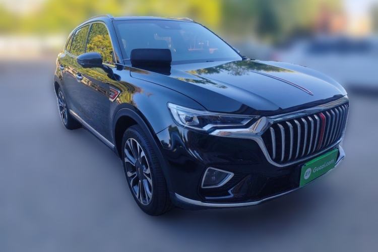 Used Hongqi HS5 2019 2.0T Smart Connect Flagship All-Wheel-Drive Version Front Right 45 Deg