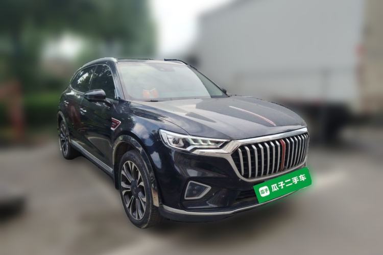 Used Hongqi HS5 2019 2.0T Smart Connect Flagship All-Wheel-Drive Version Front Right 45 Deg