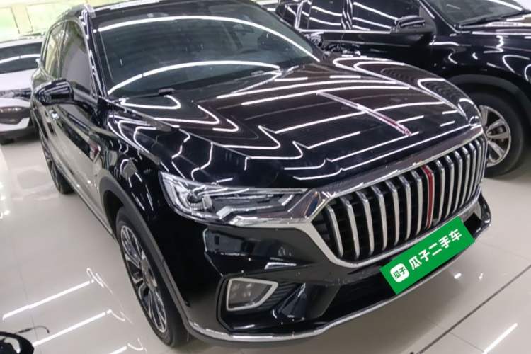 Used Hongqi HS5 2019 2.0T Smart Connect Flagship All-Wheel-Drive Version Front Right 45 Deg