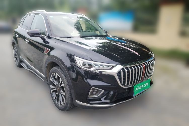 Used Hongqi HS5 2019 2.0T Smart Connect Flagship All-Wheel-Drive Version Front Right 45 Deg