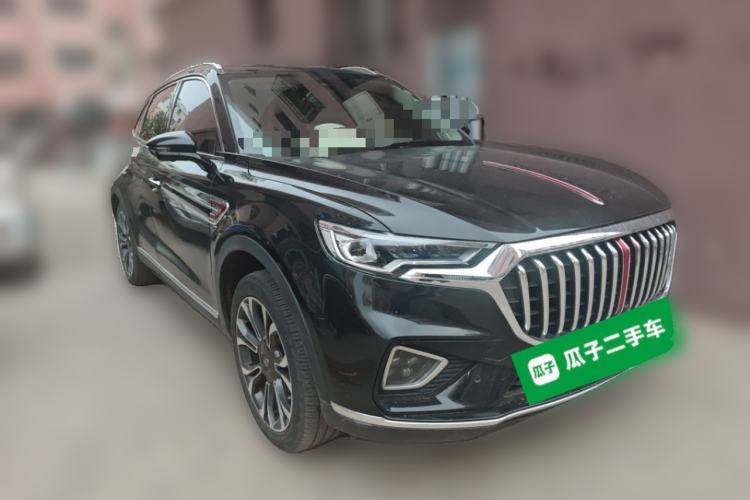 Used Hongqi HS5 2019 2.0T Smart Connect Flagship All-Wheel-Drive Version Front Right 45 Deg