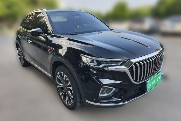 Used Hongqi HS5 2019 2.0T Smart Connect Flagship All-Wheel-Drive Version Front Right 45 Deg