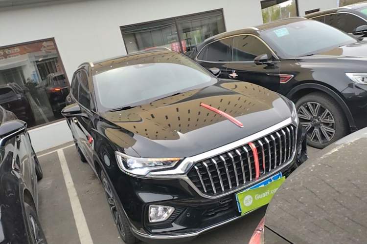 Used Hongqi HS5 2019 2.0T Smart Connect Flagship All-Wheel-Drive Version Front Right 45 Deg