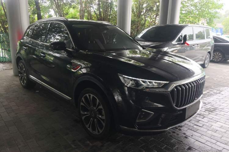 Used Hongqi HS5 2019 2.0T Smart Connect Flagship All-Wheel-Drive Version Front Right 45 Deg