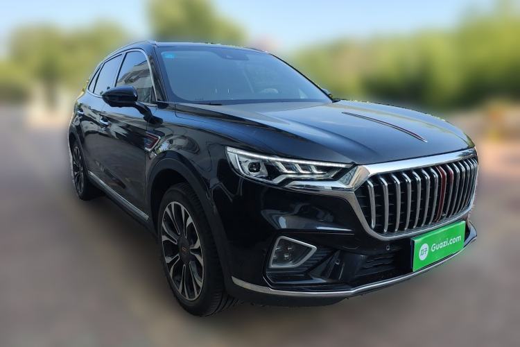 Used Hongqi HS5 2019 2.0T Smart Connect Flagship All-Wheel-Drive Version Front Right 45 Deg
