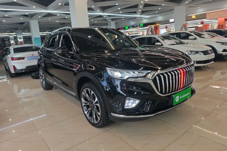 Used Hongqi HS5 2019 2.0T Smart Connect Flagship All-Wheel-Drive Version Front Right 45 Deg