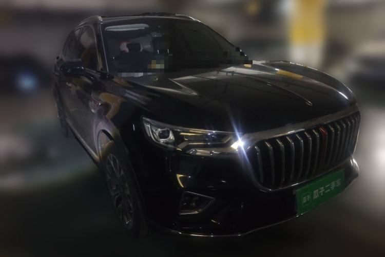 Used Hongqi HS5 2019 2.0T Smart Connect Flagship All-Wheel-Drive Version Front Right 45 Deg