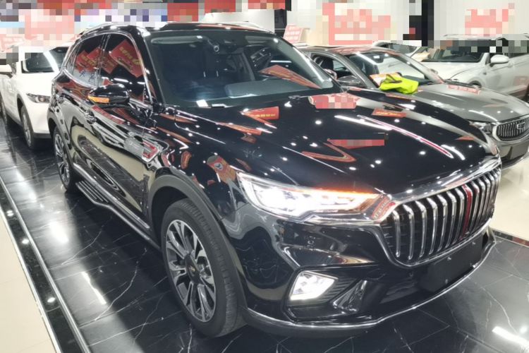 Used Hongqi HS5 2019 2.0T Smart Connect Flagship All-Wheel-Drive Version Front Right 45 Deg