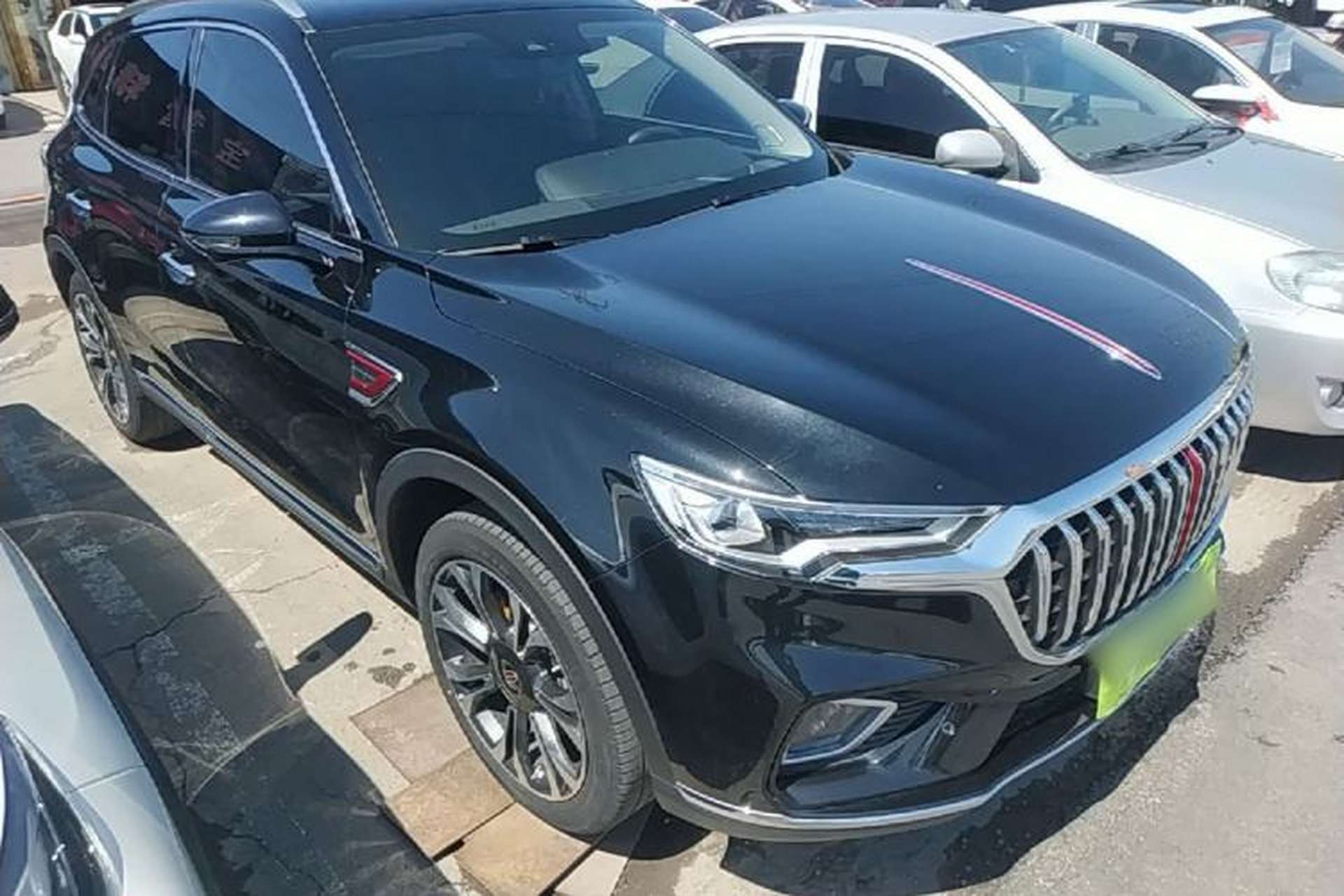 Used Hongqi HS5 2019 2.0T Smart Connect Flagship All-Wheel-Drive Version Front Right 45 Deg