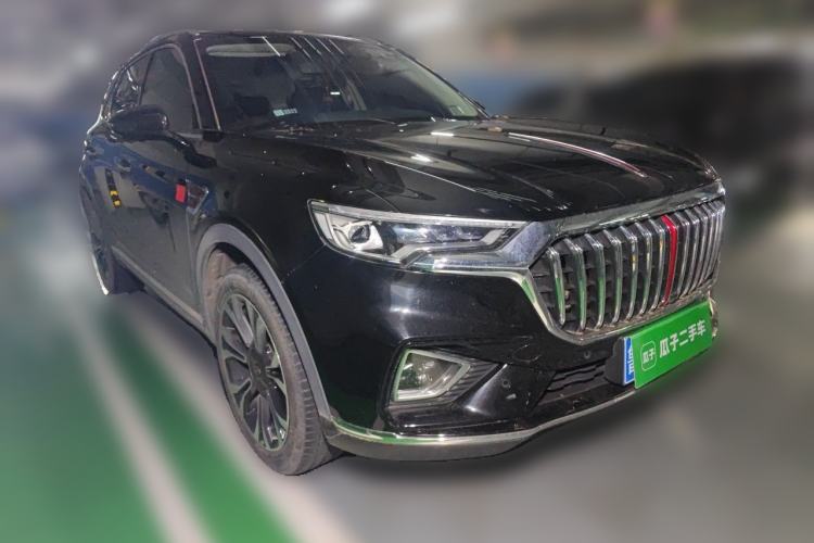 Used Hongqi HS5 2019 2.0T Smart Connect Flagship All-Wheel-Drive Version Front Right 45 Deg