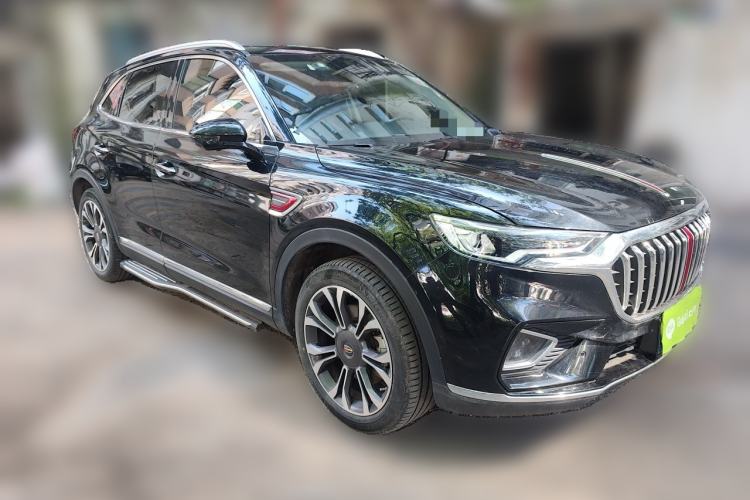 Used Hongqi HS5 2019 2.0T Smart Connect Flagship All-Wheel-Drive Version Front Right 45 Deg