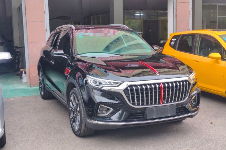 Used Hongqi HS5 2019 2.0T Smart Connect Flagship All-Wheel-Drive Version Front Right 45 Deg